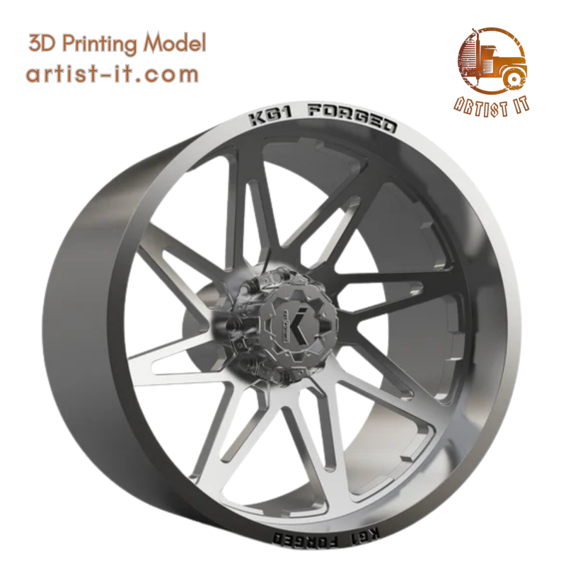 KG1 KALA WHEEL 3D MODEL 3D Print Model .c4d .max .obj .3ds .fbx .stl .blend 