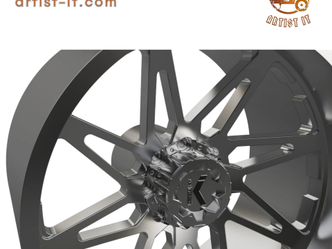 KG1 KALA WHEEL 3D MODEL 3D Print Model