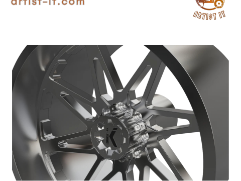 KG1 KALA WHEEL 3D MODEL 3D Print Model