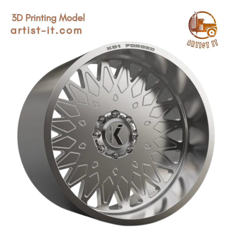 KG1 KC037 WHEEL 3D MODEL 3D Print Model .c4d .max .obj .3ds .fbx .stl .blend 