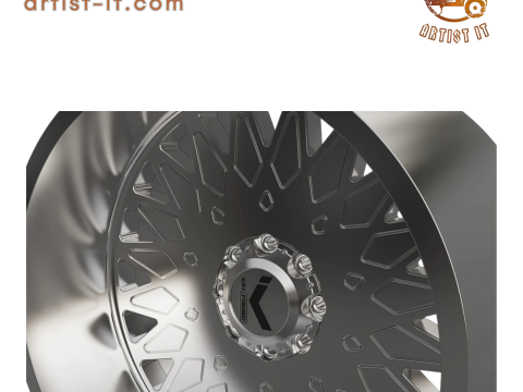 KG1 KC037 WHEEL 3D MODEL 3D Print Model