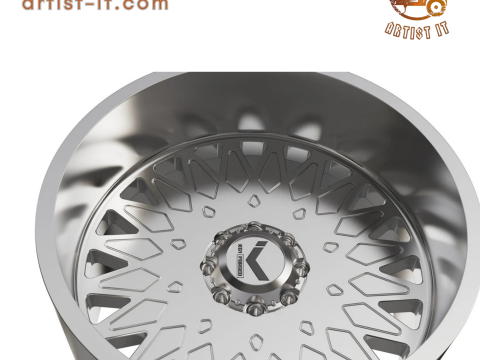 KG1 KC037 WHEEL 3D MODEL 3D Print Model