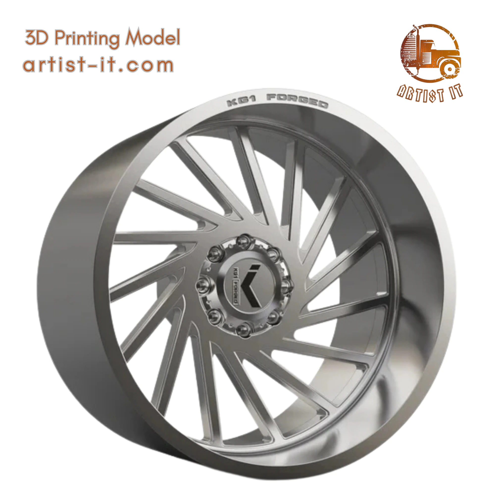 KG1 KC047 WHEEL 3D MODEL 3D Print Model .c4d .max .obj .3ds .fbx .stl .blend 