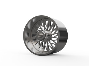 KG1 KC054-GLAZE-1 WHEEL 3D MODEL 3D 프린트 모델