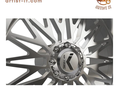KG1 KC059-SEISMIC WHEEL 3D MODEL 3D Print Model