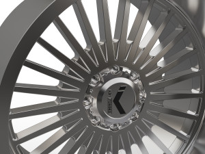 KG1 KC060-CZAR WHEEL 3D MODEL 3Dプリントモデル
