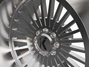 KG1 KC060-CZAR WHEEL 3D MODEL 3Dプリントモデル