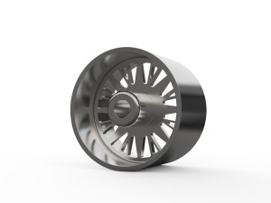 KG1 KC069-INJECT-1 WHEEL 3D MODEL 3Dプリントモデル