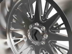 KG1 KC069-INJECT-1 WHEEL 3D MODEL 3Dプリントモデル