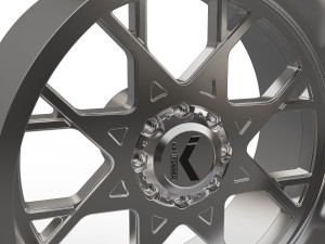 KG1 KILLSHOT-2-3 WHEEL 3D MODEL 3Dプリントモデル