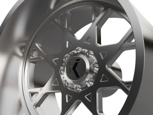 KG1 KILLSHOT-2-3 WHEEL 3D MODEL 3Dプリントモデル