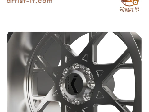 KG1 KILLSHOT-2-3 WHEEL 3D MODEL 3D Print Model