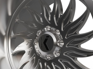 KG1 Phoenix-2 WHEEL 3D MODEL Model Cetak 3D