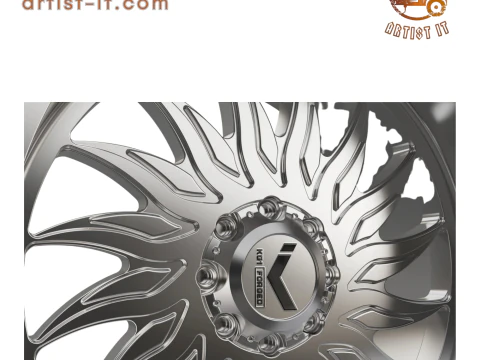 KG1 Phoenix-2 WHEEL 3D MODEL 3D Print Model