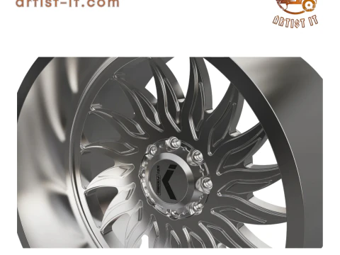 KG1 Phoenix-2 WHEEL 3D MODEL 3D Print Model