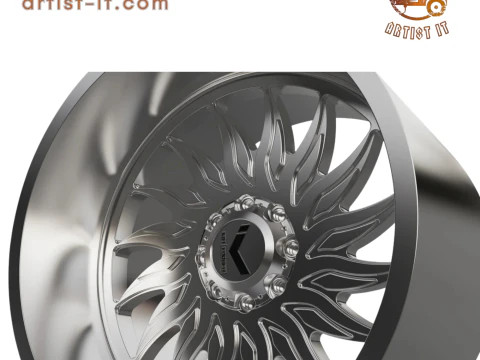 KG1 Phoenix-2 WHEEL 3D MODEL 3D Print Model