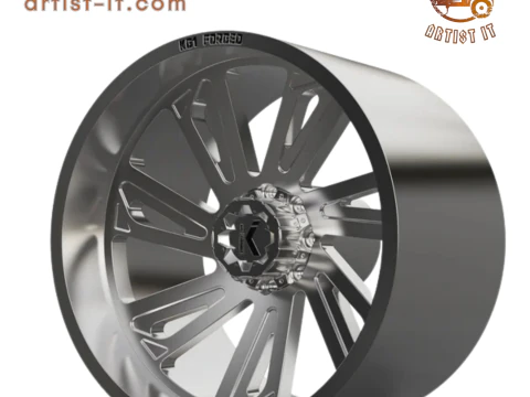 KG1 REBEL WHEEL 3D MODEL 3D Print Model