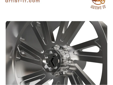 KG1 REBEL WHEEL 3D MODEL 3D Print Model