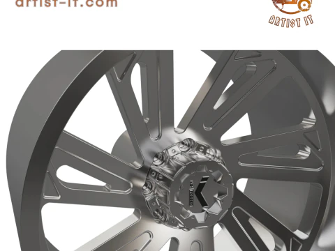 KG1 REBEL WHEEL 3D MODEL 3D Print Model
