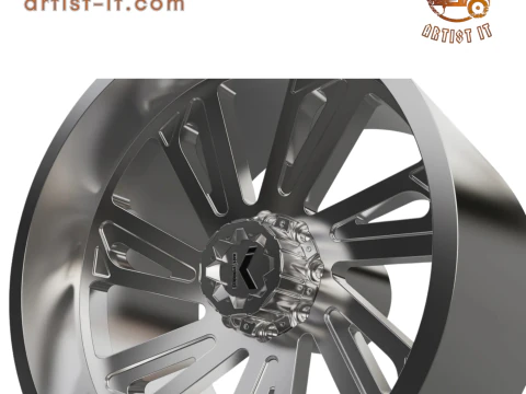 KG1 REBEL WHEEL 3D MODEL 3D Print Model