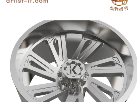 KG1 REBEL WHEEL 3D MODEL 3D Print Model