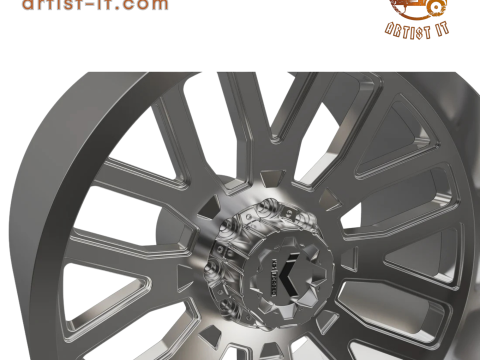 KG1 REVO WHEEL 3D MODEL 3D Print Model