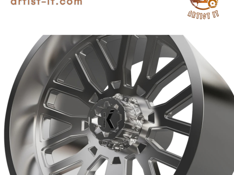 KG1 REVO WHEEL 3D MODEL 3D Print Model