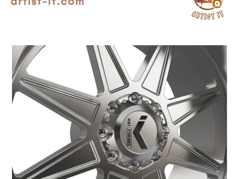 KG1 SCUFFLE-1 WHEEL 3D MODEL 3D Print Model