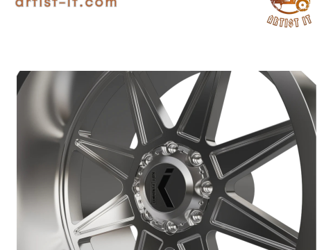 KG1 SCUFFLE-1 WHEEL 3D MODEL 3D Print Model