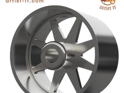 KG1 SCUFFLE-1 WHEEL 3D MODEL 3D Print Model