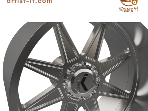 KG1 SCUFFLE-1 WHEEL 3D MODEL 3D Print Model