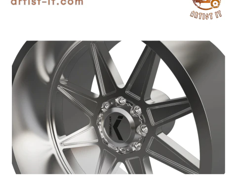 KG1 SCUFFLE-1 WHEEL 3D MODEL 3D Print Model