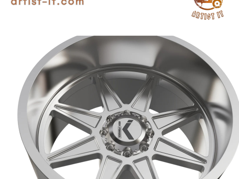 KG1 SCUFFLE-1 WHEEL 3D MODEL 3D Print Model