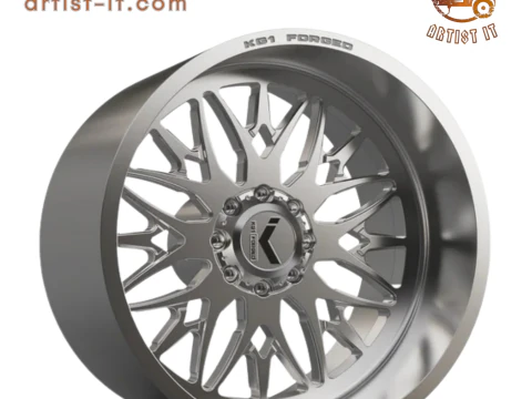 3D МОДЕЛЬ КОЛЕСА ТРИЗУБ KG1 3D Принт Модель