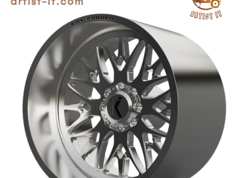 KG1 TRIDENT WHEEL 3D MODEL 3D Print Model