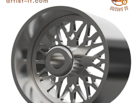KG1 TRIDENT WHEEL 3D MODEL 3D Print Model