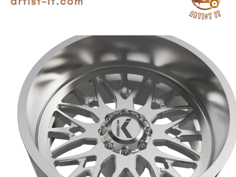 KG1 TRIDENT WHEEL 3D MODEL 3D Print Model