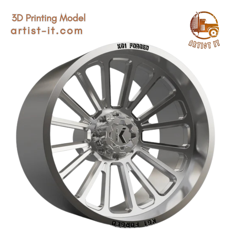 KG1 VICTOR WHEEL 3D MODEL 3D Print Model .c4d .max .obj .3ds .fbx .stl .blend 