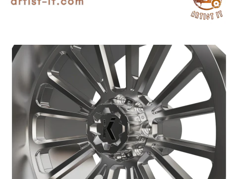 KG1 VICTOR WHEEL 3D MODEL 3D Print Model