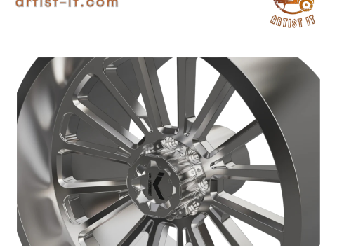 KG1 VICTOR WHEEL 3D MODEL 3D Print Model