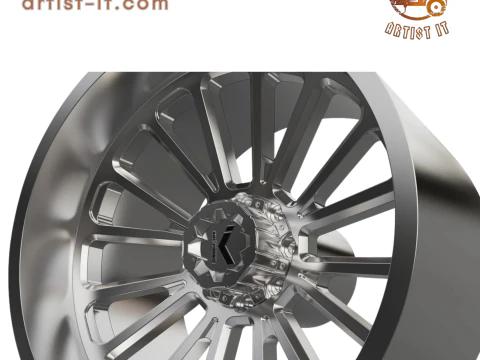 KG1 VICTOR WHEEL 3D MODEL 3D Print Model