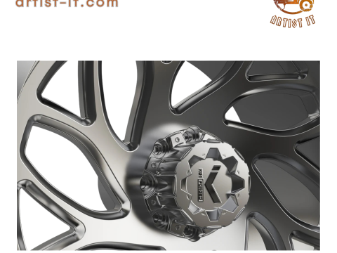 KG1 Vortex WHEEL 3D MODEL 3D Print Model