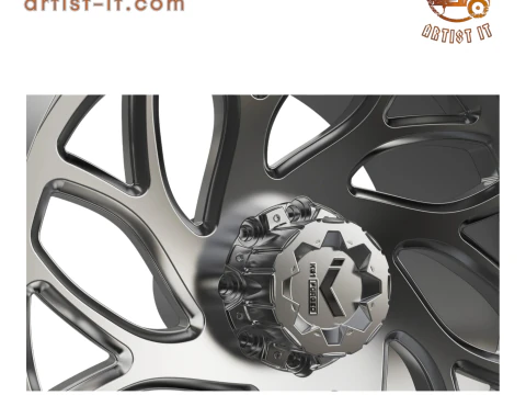KG1 Vortex WHEEL 3D MODEL 3D Print Model