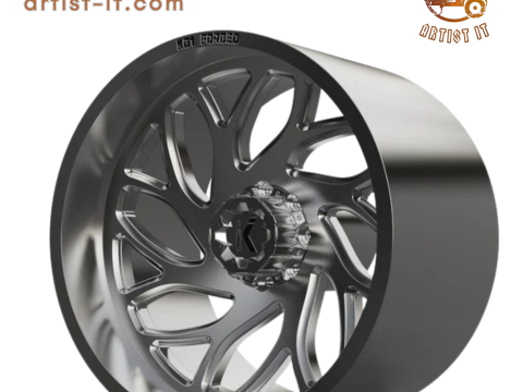 KG1 Vortex WHEEL 3D MODEL 3D Print Model