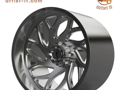 KG1 Vortex WHEEL 3D MODEL 3D Print Model