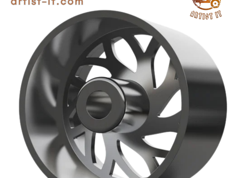 KG1 Vortex WHEEL 3D MODEL 3D Print Model