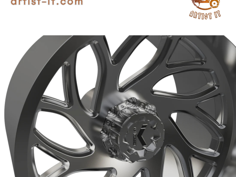 KG1 Vortex WHEEL 3D MODEL 3D Print Model