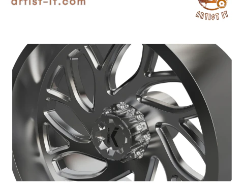 KG1 Vortex WHEEL 3D MODEL 3D Print Model