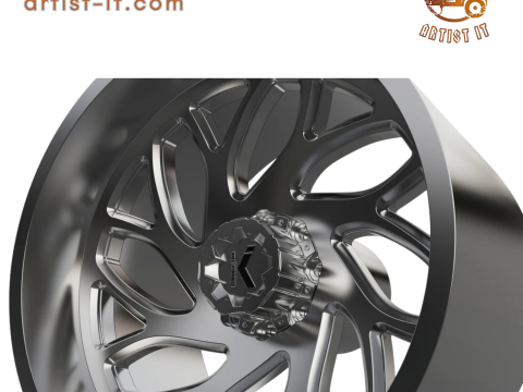 KG1 Vortex WHEEL 3D MODEL 3D Print Model