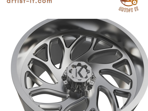 KG1 Vortex WHEEL 3D MODEL 3D Print Model